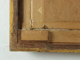 Antique Oil Painting, "Outdoor Scene", with Figures,  W. Bromley (UK) , 1800s!! - Old Europe Antique Home Furnishings