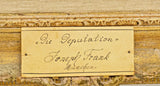Antique Painting, Josef Egon Frank, Austrian-German, Oil on Canvas, Ca. 1900! - Old Europe Antique Home Furnishings