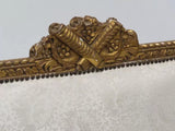 Antique Parlor Set, French, Set of 3 , Chairs and Settee, Gilt, Off White, 1800s!! - Old Europe Antique Home Furnishings
