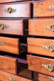 Cartonnier, Notary, French Empire Style, Mahogany, Marble, Gilt, Circa 1890's! - Old Europe Antique Home Furnishings