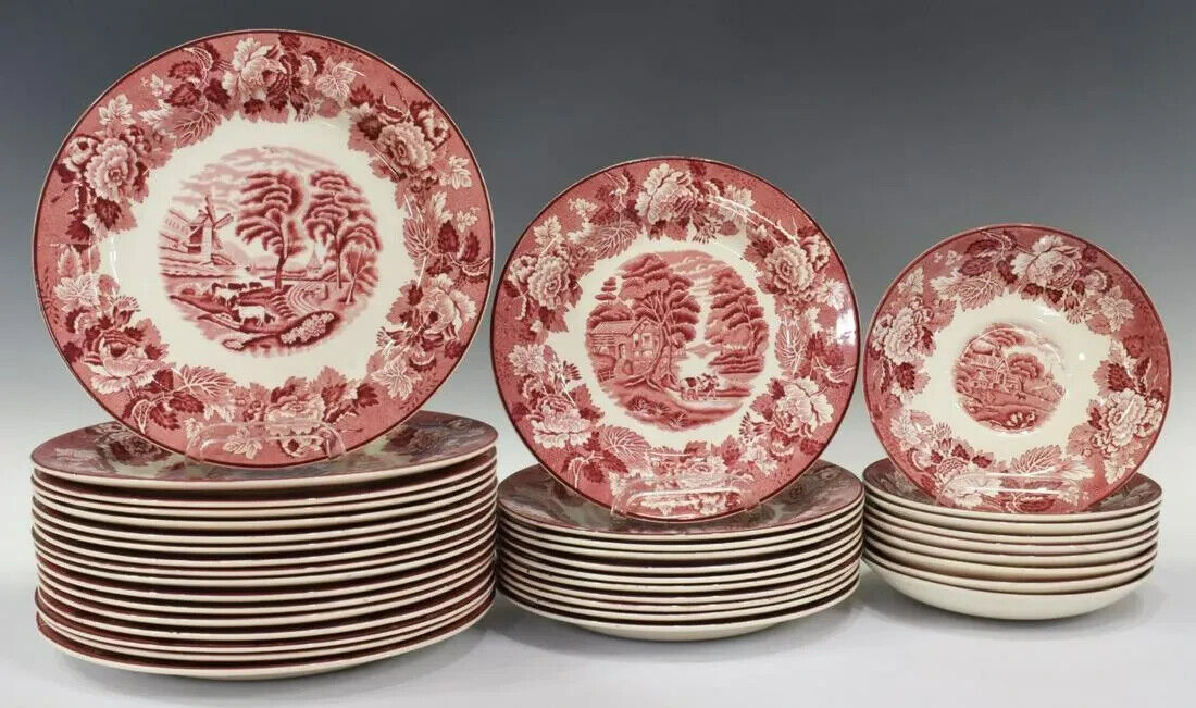 Antique china dinnerware sets on sale