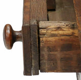 Antique Desk, French Louis XIII Style Oak Writing Table, 19th C., 1800's! - Old Europe Antique Home Furnishings