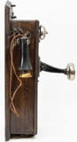 Antique Telephone Oak Wall, 1900's, 20th C., Back to the Good Old Days!! - Old Europe Antique Home Furnishings
