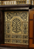 Vargueno Cabinets, Spanish Renaissance Style, On Stands, Set of Two, Inlaid!! - Old Europe Antique Home Furnishings