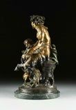Antique Bronze Sculpture, French, after Michel Claude Cloidon, 1738-1814!! - Old Europe Antique Home Furnishings