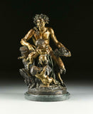 Antique Bronze Sculpture, French, after Michel Claude Cloidon, 1738-1814!! - Old Europe Antique Home Furnishings