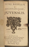 Antique Books, 1700s, Philosophy,1686 1 ed Juvenal Satires Stoic, Rome Mythology - Old Europe Antique Home Furnishings