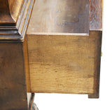 Antique Sideboard, English Georgian Styled Burled Walnut Cabinet, Early 1900s!! - Old Europe Antique Home Furnishings