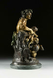 Antique Bronze Sculpture, French, after Michel Claude Cloidon, 1738-1814!! - Old Europe Antique Home Furnishings