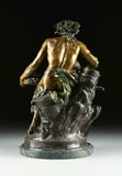 Antique Bronze Sculpture, French, after Michel Claude Cloidon, 1738-1814!! - Old Europe Antique Home Furnishings