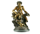 Antique Bronze Sculpture, French, after Michel Claude Cloidon, 1738-1814!! - Old Europe Antique Home Furnishings