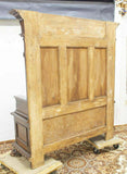 Antique Hall Bench, Italian Renaissance Revival, Walnut, 1800's, Gorgeous! - Old Europe Antique Home Furnishings