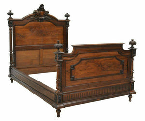 Antique Bed, French Louis XVI Style Rosewood 1800s, Gorgeous European Bed!!