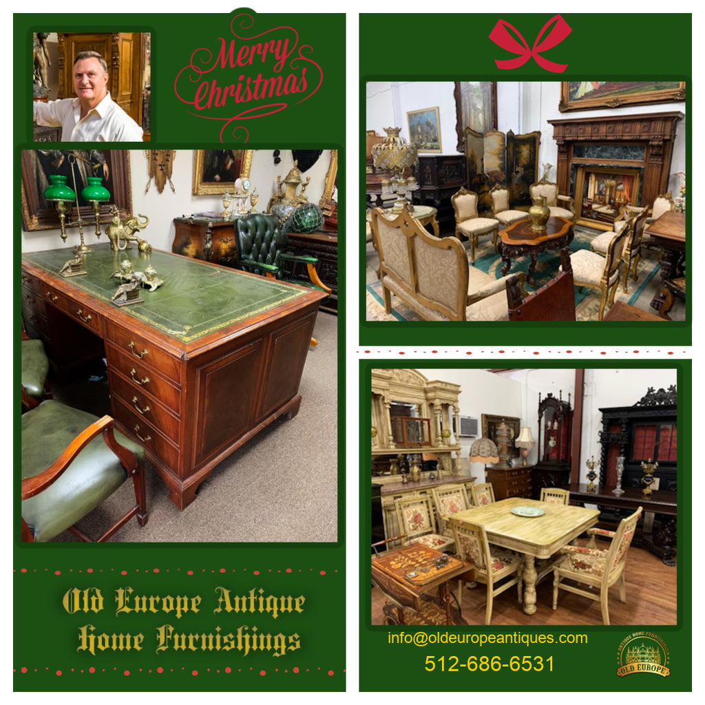 Christmas Shopping at Old Europe Antique Home Furnishings!