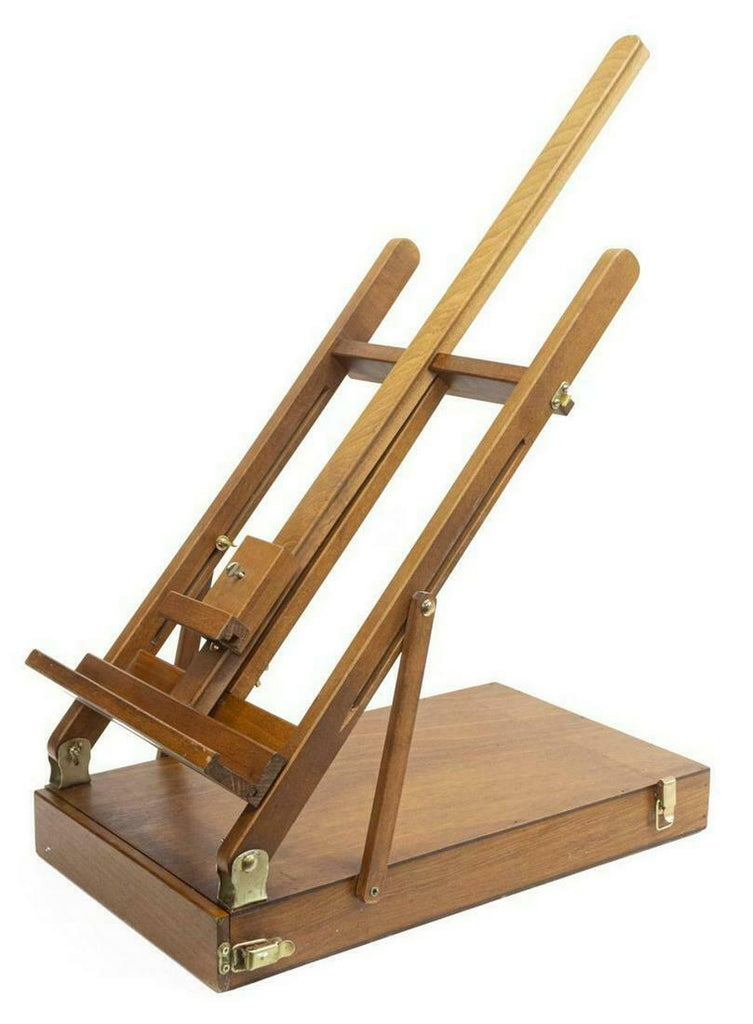 Vintage Easel, Folding Tabletop Artist's, Sturdy, Wooden, For Displays, 20th C.!!