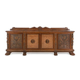 Sideboard, Massive, Renaissance Style, Walnut, Vintage, 1900's, 20th C - Old Europe Antique Home Furnishings