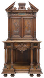Antique Cabinet, French, Neoclassical Style, Finely Carved, Mahogany, 1800s!!