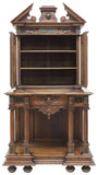 Antique Cabinet, French, Neoclassical Style, Finely Carved, Mahogany, 1800s!!