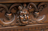 Antique Cabinet, French, Neoclassical Style, Finely Carved, Mahogany, 1800s!!