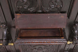 Antique Hall Tree, Italian Renaissance Revival, Carved, Walnut, 19th C., 1800s!! - Old Europe Antique Home Furnishings