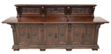 Antique Sideboard, Monumental, Italian Renaissance Revival, Walnut, Early 1900s - Old Europe Antique Home Furnishings