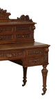 Antique Secretaire, French Henri II Style, Carved Oak , E. 20th C., H.- 54.5 in.