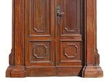 Antique Surround & Doors (3) Italian Renaiss. Style Walnut, Architectural 1800s!