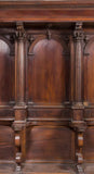 Antique Choir Stall, Italian, Walnut Choir, Stall, Bronze Plaque, 16th C, 1500's
