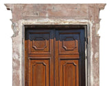 Antique Surround & Doors (3) Italian Renaiss. Style Walnut, Architectural 1800s!