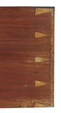 Antique Armoire, Mirrored, Italian, Inlaid Rosewood, 92.75"H, Cornice, E. 1900s - Old Europe Antique Home Furnishings