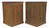 Antique Cabinets, Corner, Set of 2, Italian Renaissance Revival, Early 1900s!! - Old Europe Antique Home Furnishings