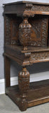 Antique Court Cupboard, Early Elizabethan, Carved Oak, 17th / 18th Century!! - Old Europe Antique Home Furnishings