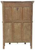 Antique Cupboard, Cabinet, Credence, French Gothic, Revival, Carved Oak, 1800s! - Old Europe Antique Home Furnishings