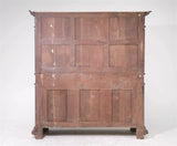 Antique Cupboard, Louis XIII Style, Carved Wood, French Twist, 19th C, 1800s - Old Europe Antique Home Furnishings