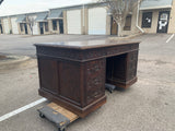 Antique Desk, Breton, Highly Carved, Rare, 6 Drawers, French, 19th C, 1800s!! - Old Europe Antique Home Furnishings