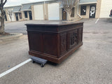 Antique Desk, Breton, Highly Carved, Rare, 6 Drawers, French, 19th C, 1800s!! - Old Europe Antique Home Furnishings