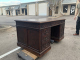 Antique Desk, Breton, Highly Carved, Rare, 6 Drawers, French, 19th C, 1800s!! - Old Europe Antique Home Furnishings