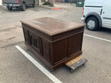 Antique Desk, Breton, Highly Carved, Rare, 6 Drawers, French, 19th C, 1800s!! - Old Europe Antique Home Furnishings