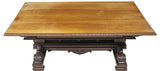 Antique Dining Table, Italian Renaissance Revival, Walnut, U. Brichetto Genoa!! - Old Europe Antique Home Furnishings