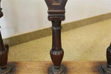 Antique Dining Table, Ren Sty., Carved Oak Extension, 120", L. 19th, E. 20th C