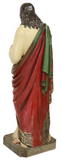 Antique Sculpture Figure, Near Life-Size, Sacred Heart of Christ, 61", E. 1900's - Old Europe Antique Home Furnishings