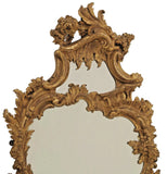 Antique Girandoles, Louis XV Style, Gilt, Mirrored, Rococo, Pair, 18/19th C!