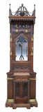 Antique Hall Tree, French Gothic Revival, Mirrored Oak, Mirrored, Mask, 1900's! - Old Europe Antique Home Furnishings