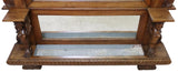 Antique Jardinere, Italian, Renaissance Revival Mirrored, Crest, Cornice, 1800s! - Old Europe Antique Home Furnishings