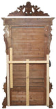 Antique Jardinere, Italian, Renaissance Revival Mirrored, Crest, Cornice, 1800s! - Old Europe Antique Home Furnishings