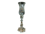 Antique Lamp, Glass / Candle Holder, Small Home Decor, Gorgeous! - Old Europe Antique Home Furnishings