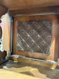 Antique Mantle, Victorian, Two Piece, Fireplace, w/ Mirror. 84 1/2"H, 19th C.! - Old Europe Antique Home Furnishings