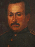 Antique Oil Painting, 1754, Portrait of French Indian General, 18th C, 1700s! - Old Europe Antique Home Furnishings