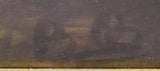 Antique Painting, Oil, M.C. Underwood, Framed, Landscape with Cattle, 1800's!! - Old Europe Antique Home Furnishings