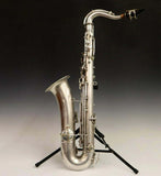 Antique Saxophone, C-Melody saxophone, by Conn, Silver Plate Finish, Vintage